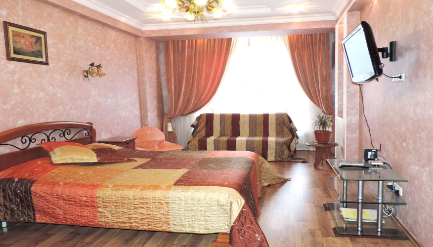 Decebal Studio Apartment es un apartamento de 1 habitación en alquiler en Chisinau, Moldova